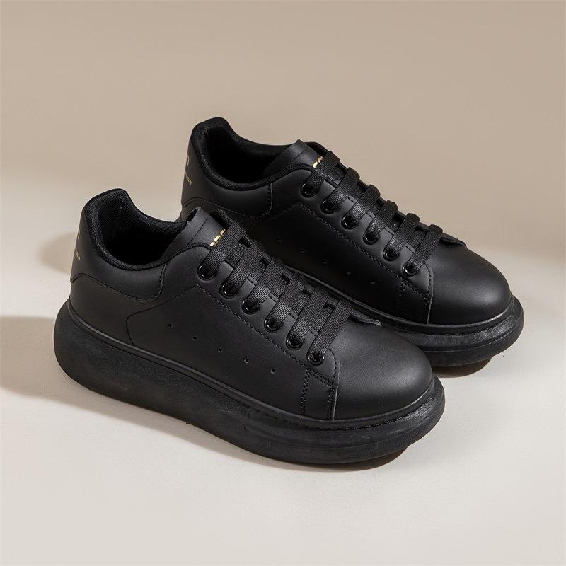 Fashion heightening little white shoes men's 2025 spring new versatile breathable casual shoes student platform non-slip sports shoes