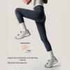 Girls' Fleece Lined High-Elastic Slim Leggings