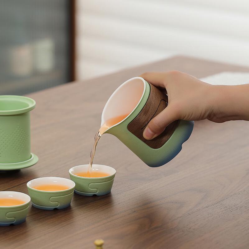 Forbidden City Cultural Travel Tea Set