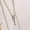 Elegant Pearls Body Chain Necklace Stylish Pearls Body Accessory Elegant Crossbody Chain for Party and Wedding Wear