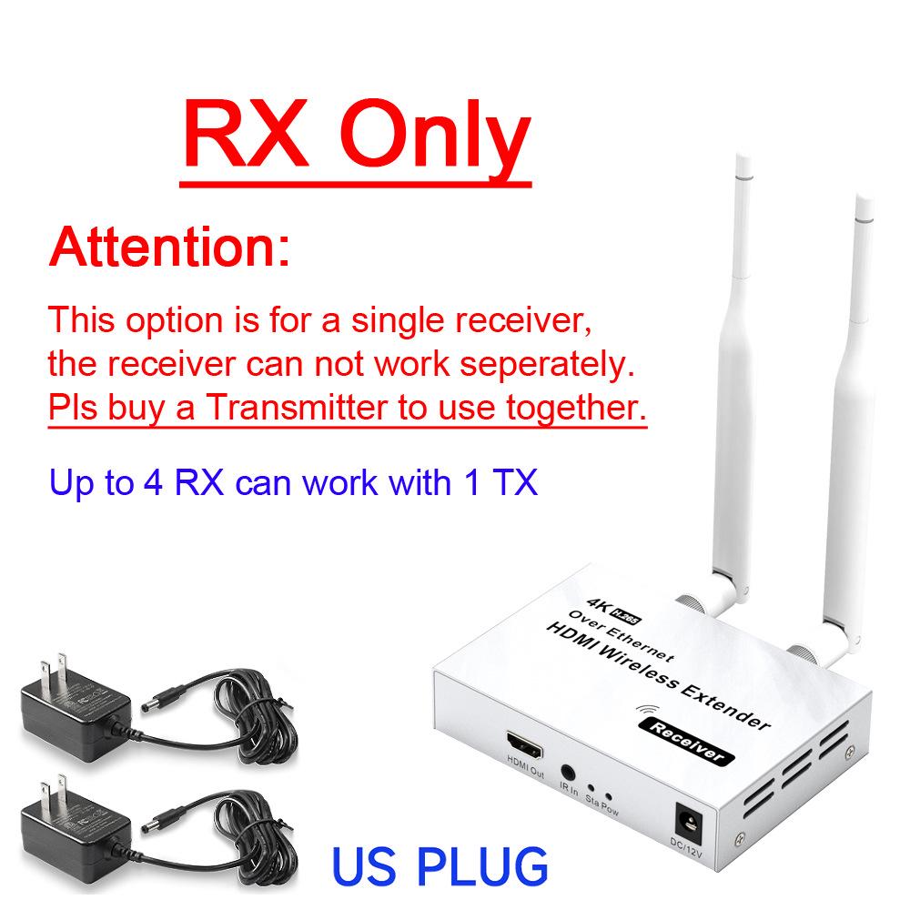 4K Wireless HDMI Extender and Receiver 150M for Screen Projection