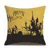 Halloween Linen Pillow Cover Printed Pillow Cover