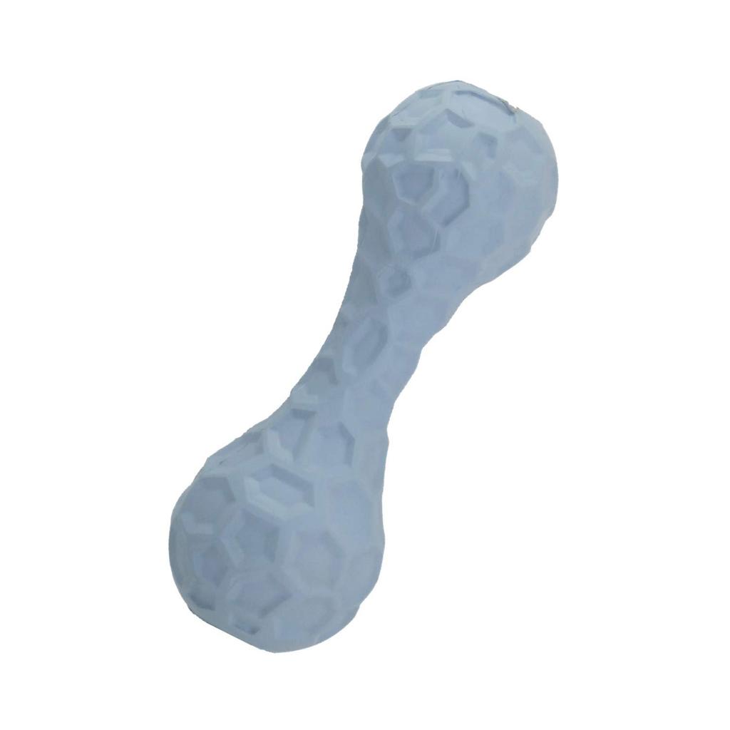 PLATZ PET SUPPLISES FUN Dog Toy Favo Pocket Bone Light Blue &