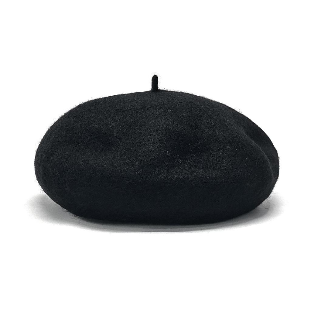 Korean Style Women's Wool Knit Beret – Warm Retro Octagonal Hat