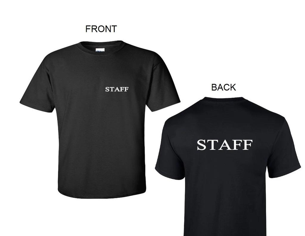 PERSONAL Vorder- & Rückseite T-Shirt Restaurant Küche Koch Koch Club Schwarzes T-Shirt