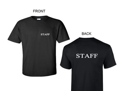 PERSONAL Vorder- & Rückseite T-Shirt Restaurant Küche Koch Koch Club Schwarzes T-Shirt