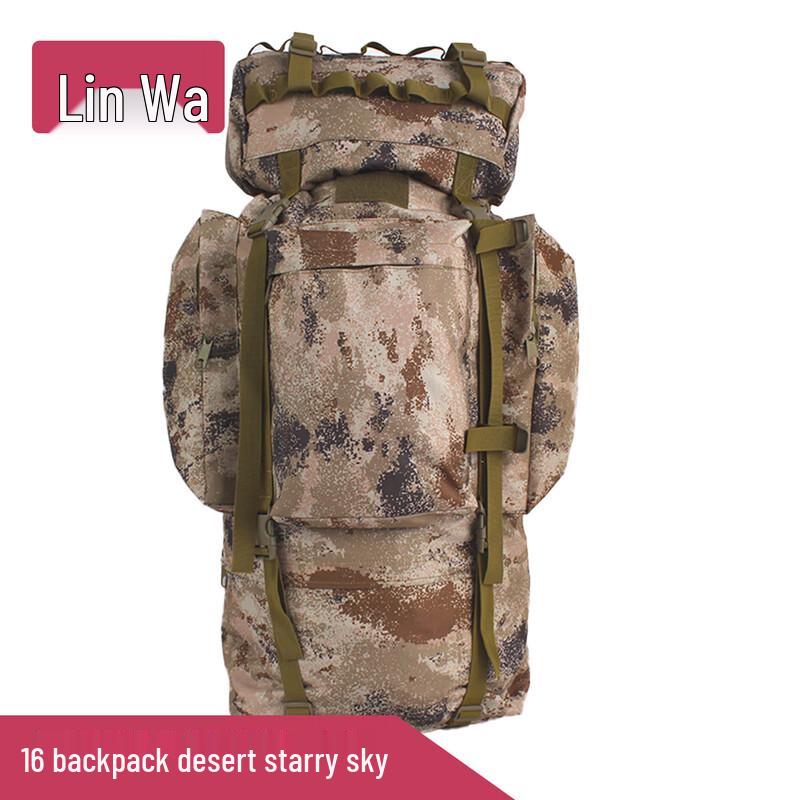 Linwa 16 Outdoor Hiking Backpack with Steel Frame 110L