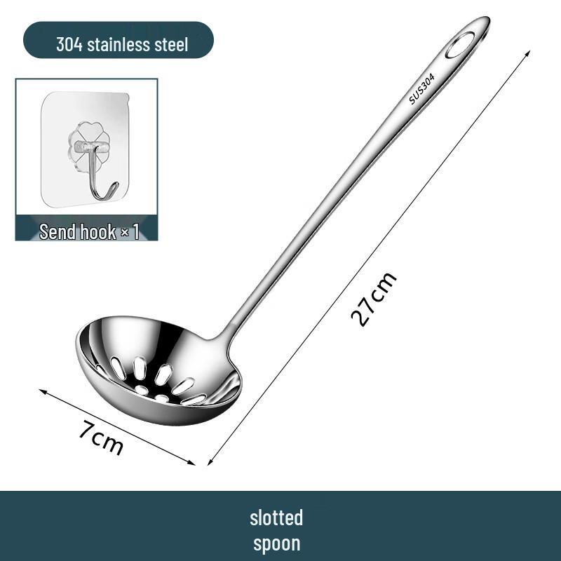 Zhaoran Stainless Steel Ladle & Slotted Spoon Set