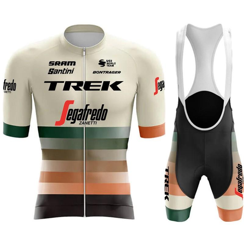 Mens Cycling Jersey Short Sleeve Quick Dry Breathable Road Bike Mountain Shirt With Bib Shorts
