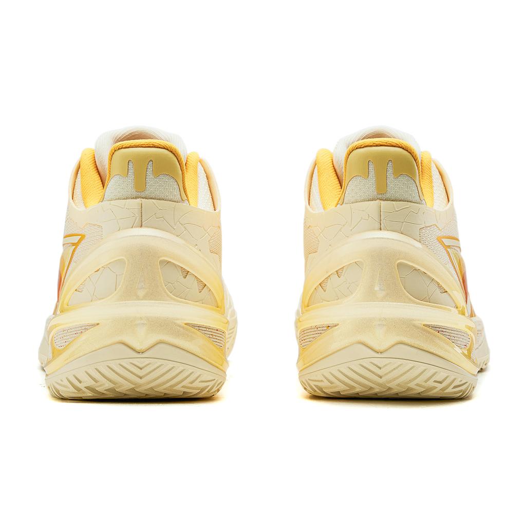 Li Ning Blade 6 Basketball Shoes Men's Low Top Custard Yellow ABAV063-11