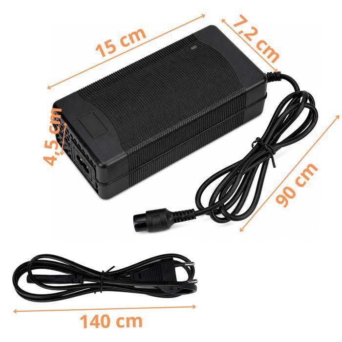Electric Scooter Charger 54.6V 2A for Kugoo M4 Hitway H5 Joyor S5 G5 GS5 UrbanGlide Fast Charge 48V Battery Phonillico®