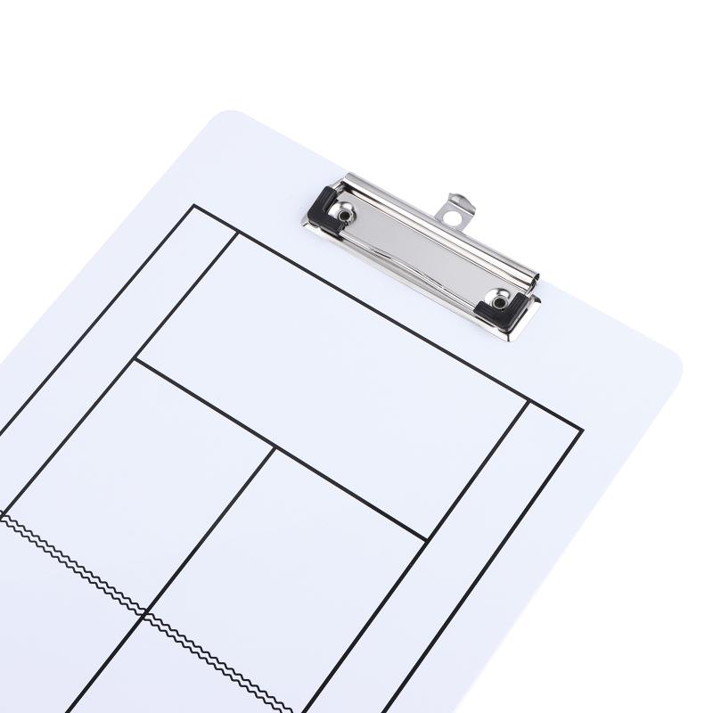 35x22CM Tennis Coaching Board Dry Erase Magnetic Strategy Clipboard for Coaches Reusable Planning Tool for Classroom and Courtside Use