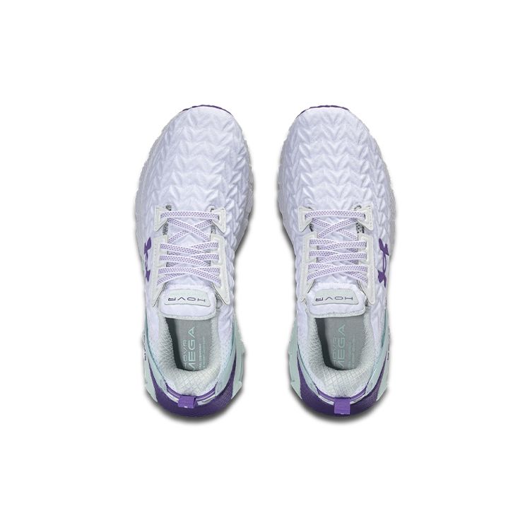 Under Armour HOVR Mega 2 Comfortable Low-Top Casual Running Shoes Women Sneaker White 3025487-106