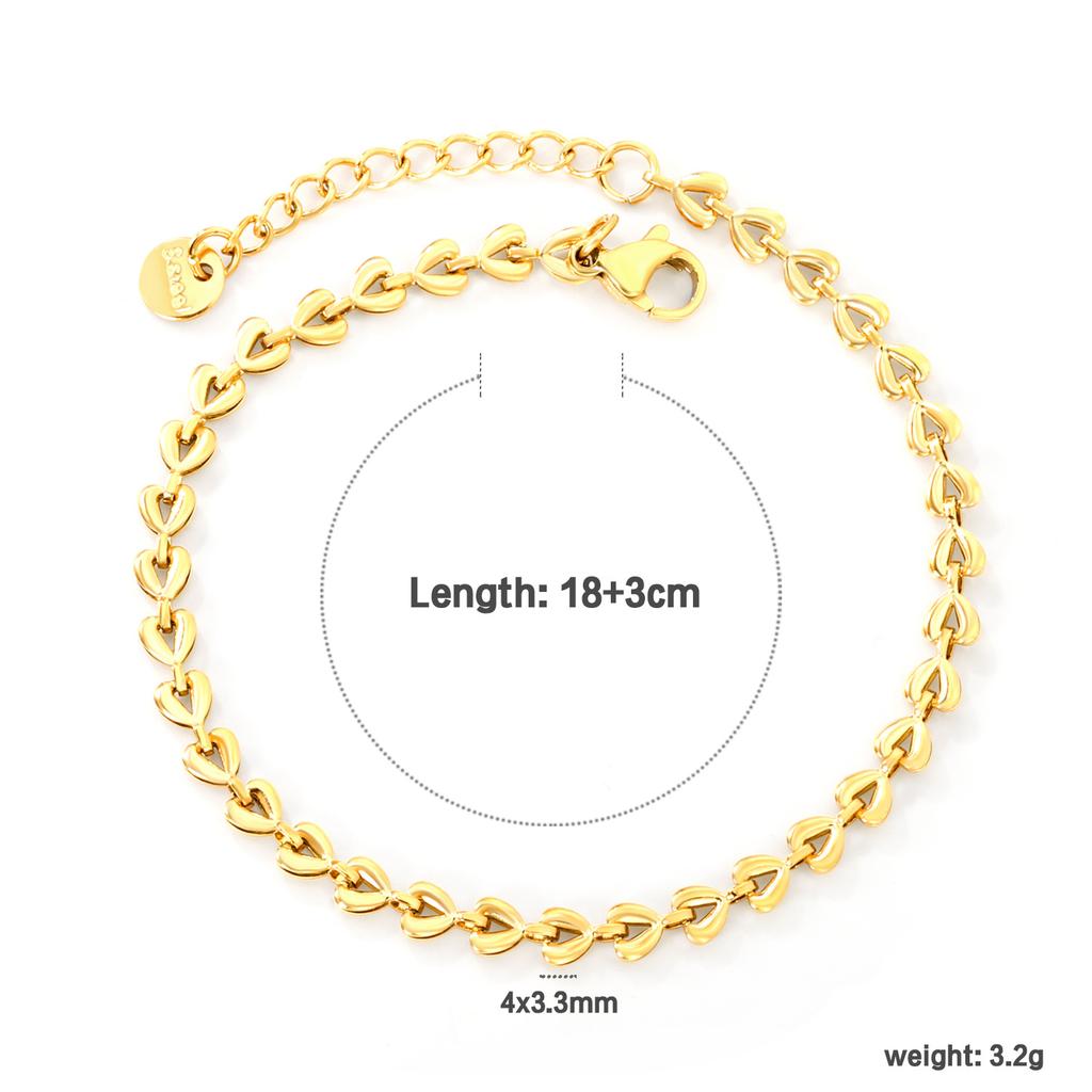 Waterproof Elegant Women's Bracelet Fashionable Personality Cuff Jewelry Accessory