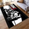 "Motorcycle Racing Theme Carpet with SBK Team Manager Design" Suitable for use as an anti-slip for living room bedroom sofas
