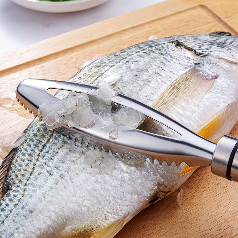 Changbaosen 304 Stainless Steel Fish Scaler Set