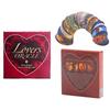 Lovers Oracle Cards Exquisite Heart-shaped Fortune Telling Tarot Deck For Couples