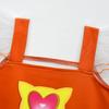 SuperKitties Sukienka Cosplay dla Dziewczynek z Torebką Opaska z Uszami Kota Kostium Dziecięcy Letni z Latającymi Rękawami Ubranka na Imprezę Prezent Urodzinowy