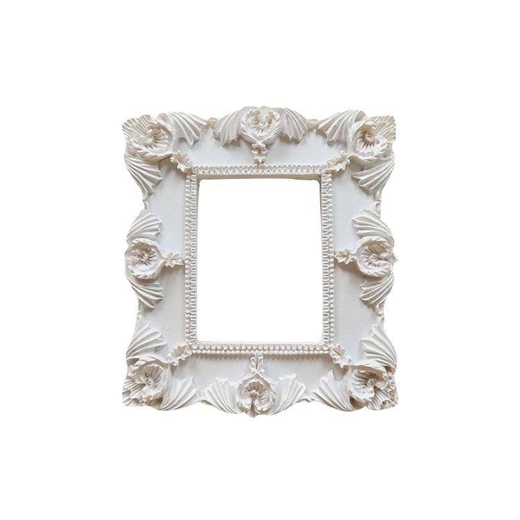 Mini Gold European Style Photo Frame for Still Life & Nail Art Props