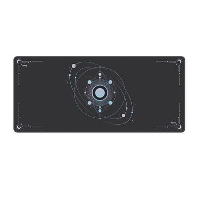 Pixio XXL Mouse Pad with Astronomical Map, Large Gaming Mouse Pad with Non-Slip Rubber Cloth Surface and Keyboard Pad (PXMP010XXL)