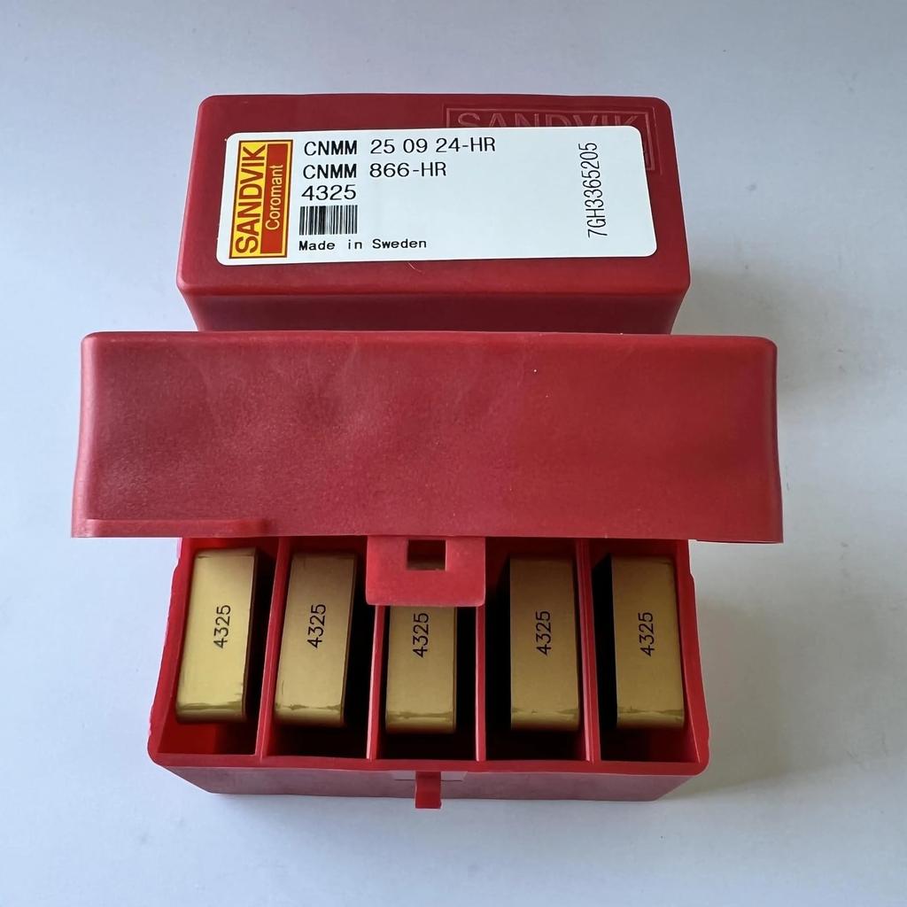 Original Sandvik / CNMM250924-HR 4325 CNC Lathe Carbide Blade 5 PCS
