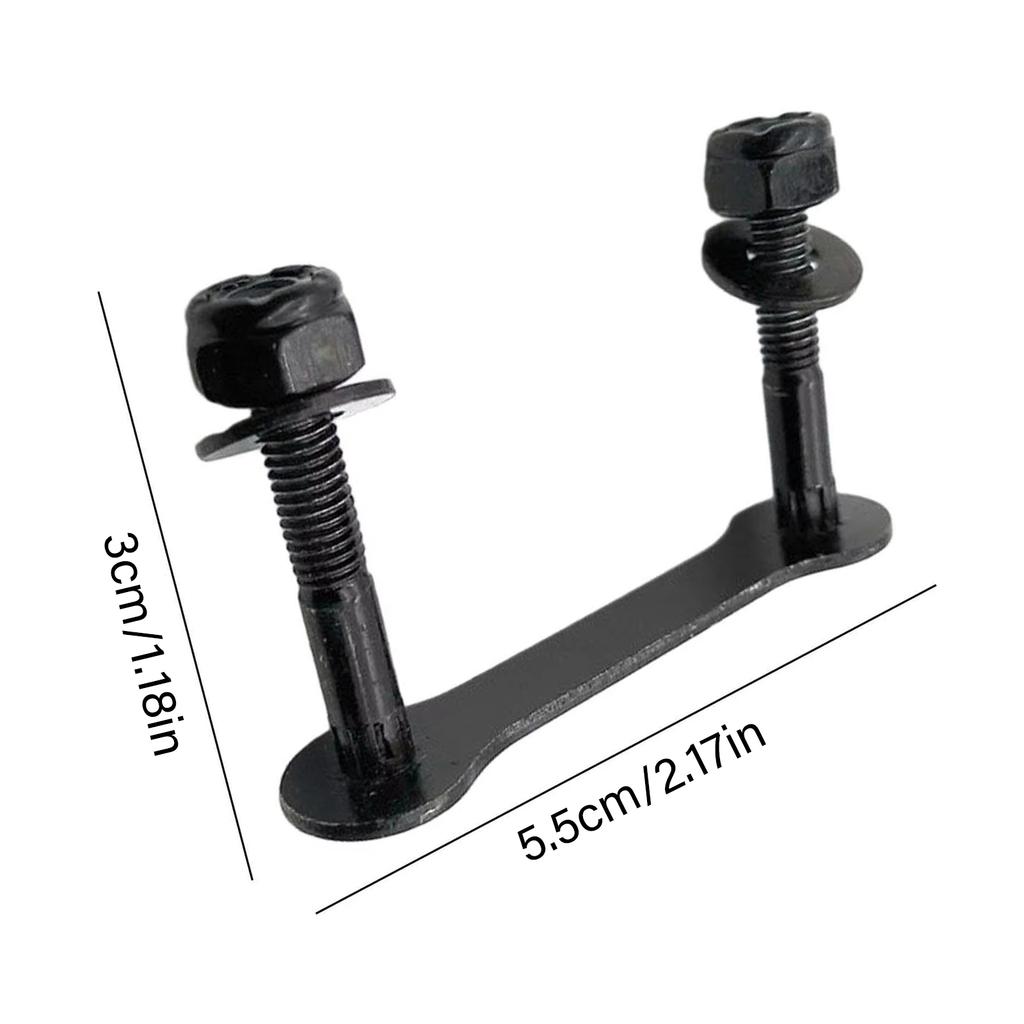 Four Wheel Skateboard Truck Bridge Hardware Mounting Screws Longboard Deck Mounting Screws Nuts Easy to Install
