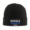 2026 Kamala Harris 2024 USA Flag Hat Autumn Winter Skullies Beanies New Caps Men Women Acrylic Knitted Caps