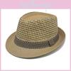 Vintage Style Straw Hat With Handcrafted Design For Sunshade And Breathability