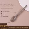 Disposable Grey Cutlery - Bulk 100 Count