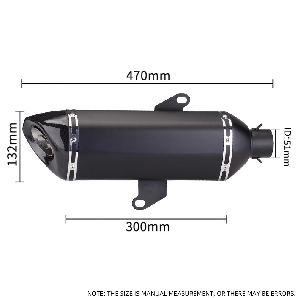 Forza350 Compatible Motorcycle Exhaust Tail Pipe