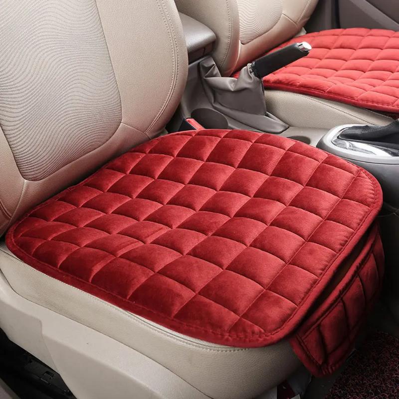 Universal Winter Warm Car Seat Cover Cushion Anti-slip Front Chair Seat Breathable Pad Car Seat Protector Seat Covers for