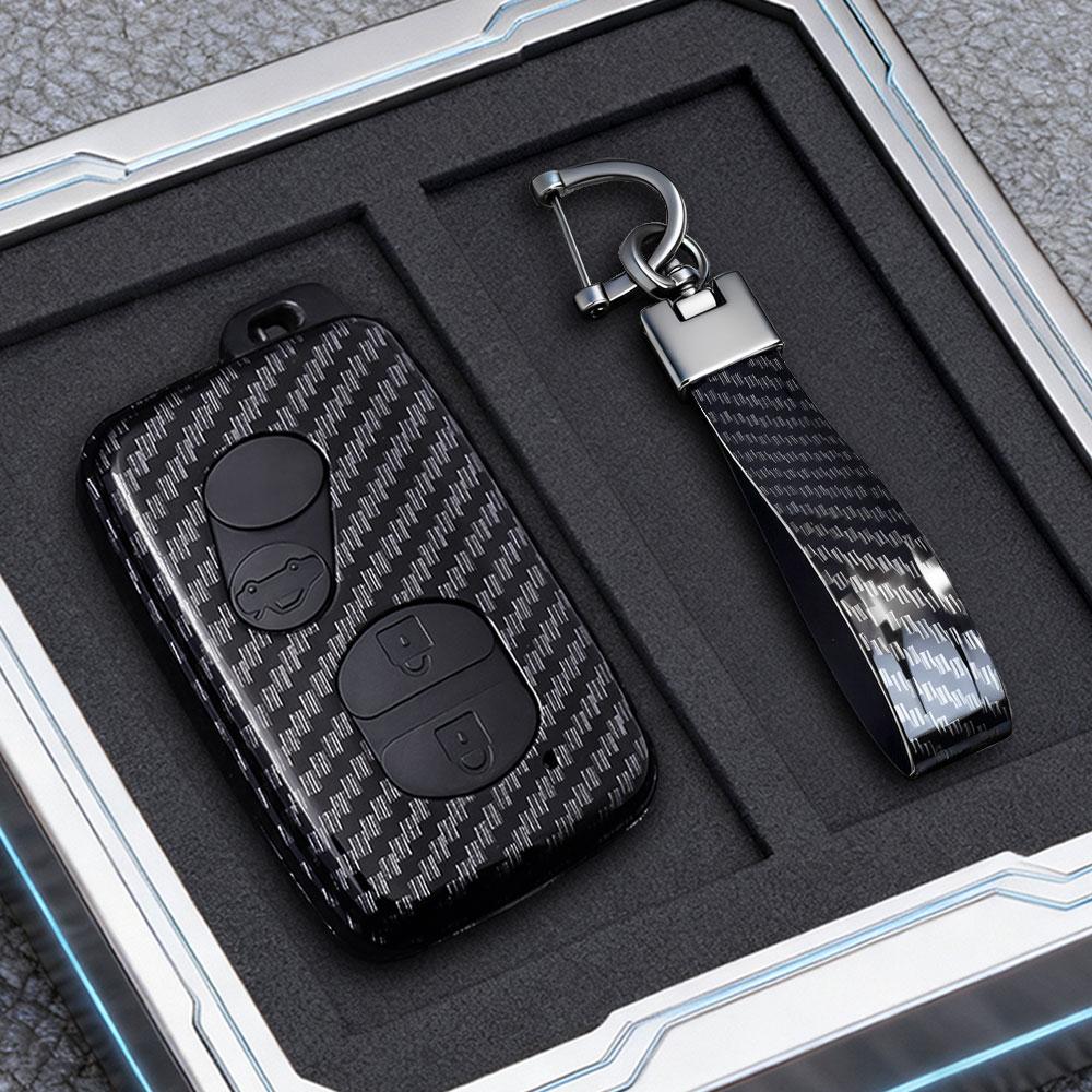 

For Toyota Camry Crown Majesta Highlander Land Cruiser Prado Kluger Mark X Subaru Foreste Xv Abs Car Key Case Cover Protector