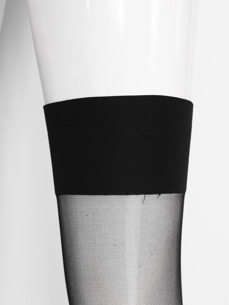 Mens Glossy Stretchy Stockings Sheer Thin Thigh High Socks Costume Accessories