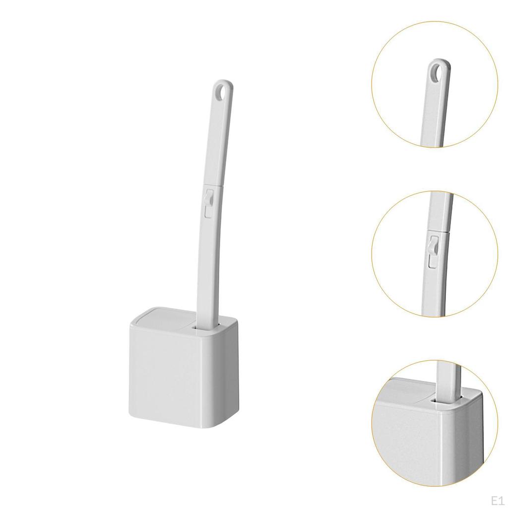 Disposables Toilet Brush and Holder Set Bathroom Maintenance Cleaning Tools Practical Efficient