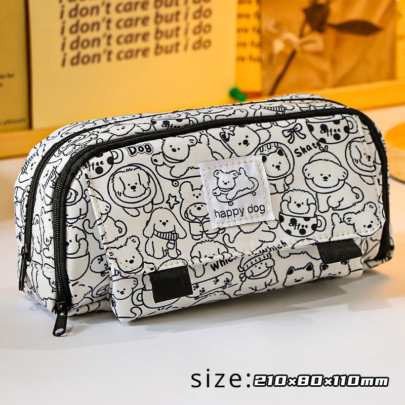 Capybara Large Capacity Pencil Case, Pencil Pouch, Pencil Bag, Pen Case, Pen Pouch, Pen Bag, Pencil Pouches, Pencil Bags, Green Pencil Case