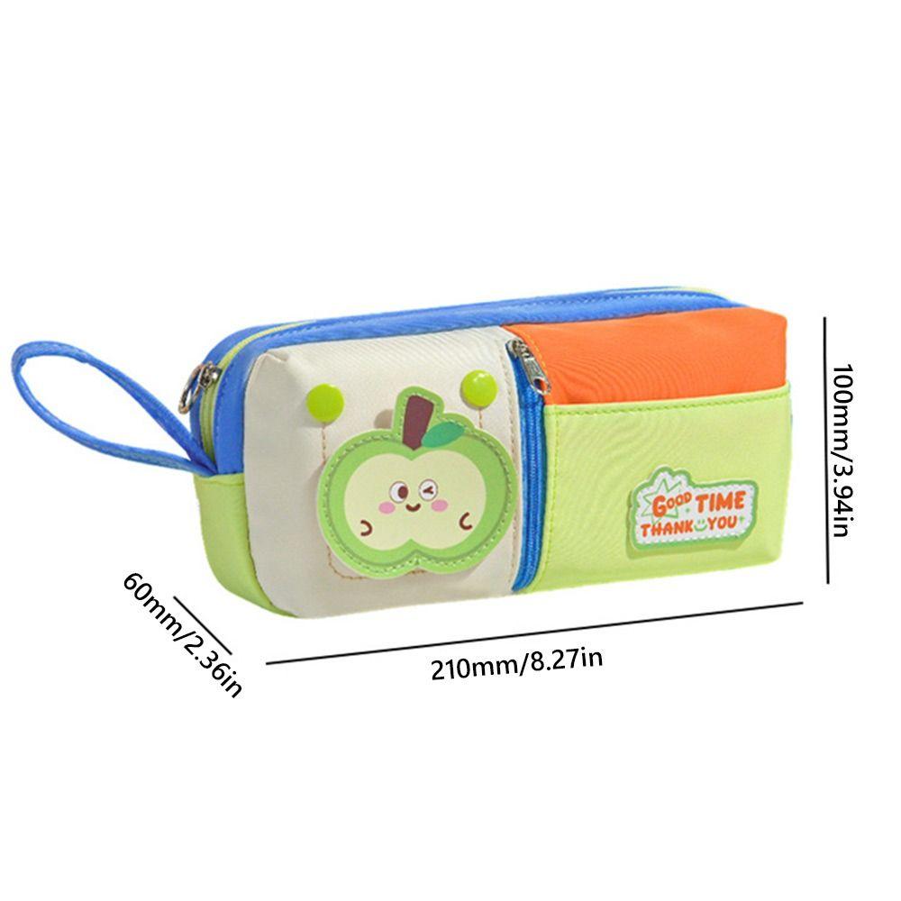Three Layers Pencil Case Large Capacity Stationery Storage Bag Stationery Organizer  School Office