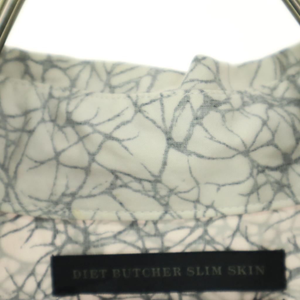 DIET BUTCHER SLIM SKIN Made In Japan Cotton Overall Handle Long Sleeve Shirt Men's Used