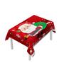 Weihnachts-Tischdecke, bedruckt, rechteckig, Tischdecken-Set, Urlaub, Party, Heimdekoration