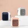Portable Water Cooled Air Conditioning Fan USB Wireless Charging Desktop Humidification Mini Portable Mobile Fan Silent Spray