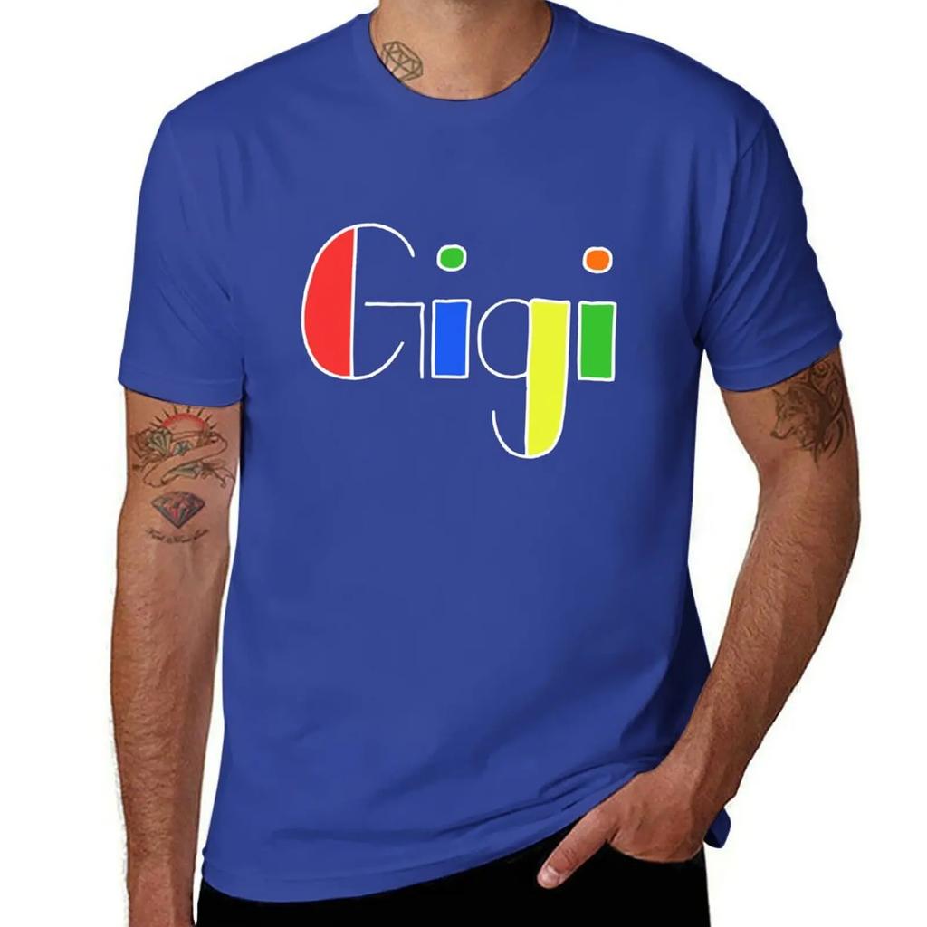 Gigi T-Shirt customizeds custom t shirt sports fans cotton graphic tees T-shirt men
