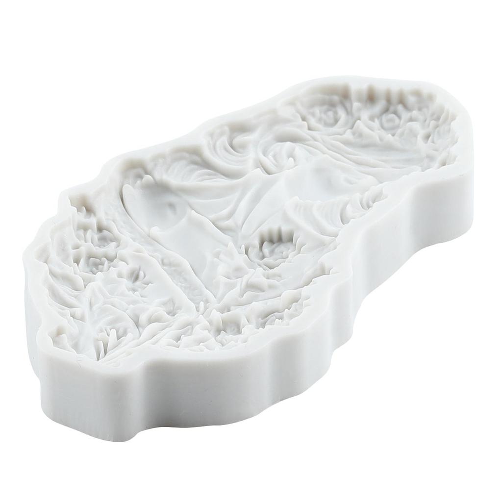 Goddess Silicone Molds Flower Lady Fondant Mold Cake Decorating Tools Cupcake Topper Chocolate Candy Craft Gum Paste Polymer Clay