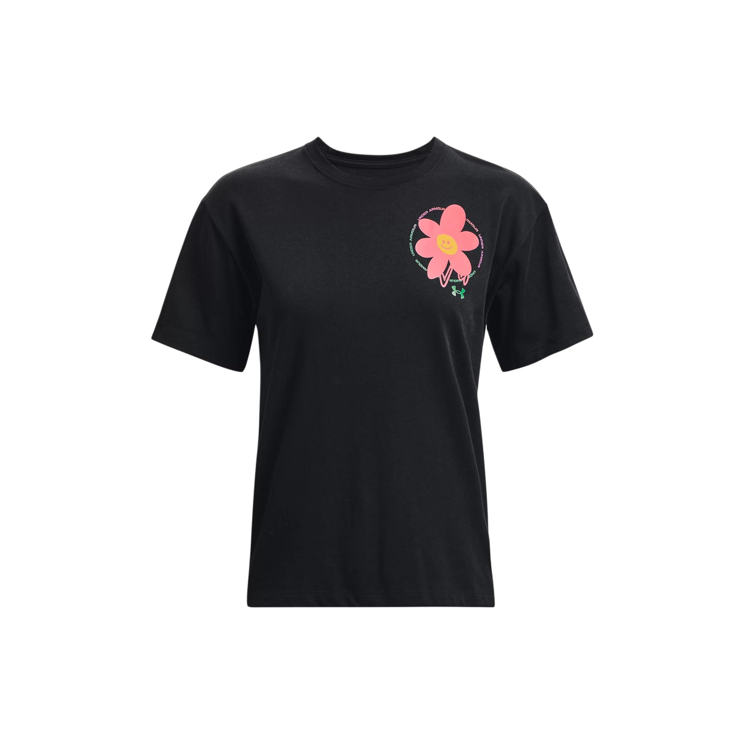 (WMNS) Under Armour Bloom Heavyweight T-shirt  Black  Women s 1376472-001 XL
