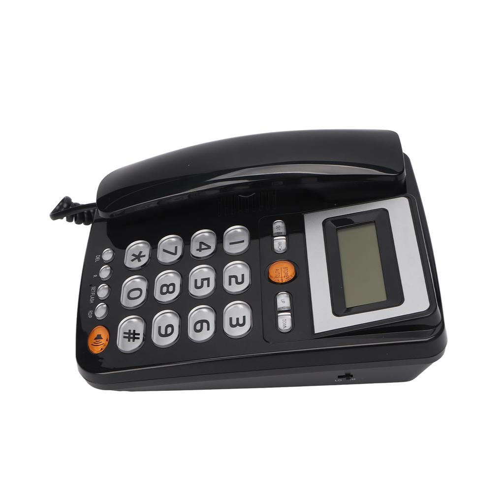 Big Button Corded Phone Hands Free Calls LCD Adjustable Brightness One Touch Speed Dialling Landline
