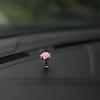 Jemné růže ozdoba okna středové konzoly auta mini roztomilé autopříslušenství dámské auto osobnost krásné interiérové ozdoby