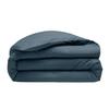 Housse de couette - EDEN - 260 x 240 cm - Percale de coton - 80 fils/cm² - Émeraude