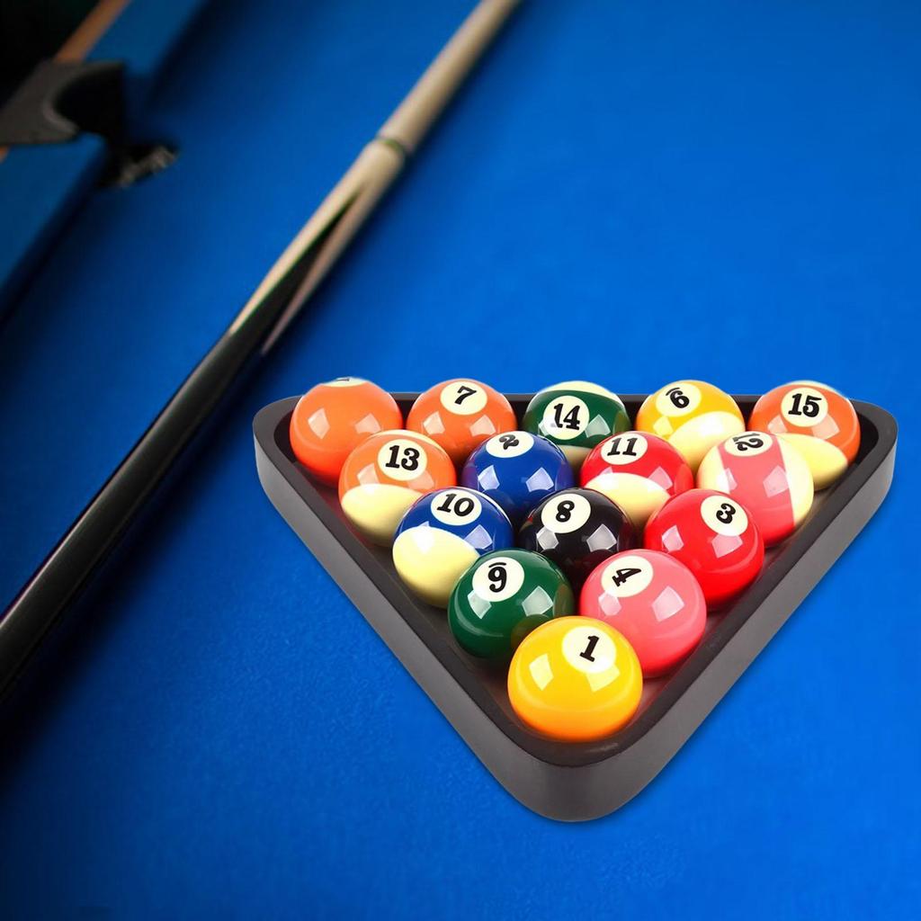 Billiard Ball Positioning Frame Wooden Triangle Rack Pool Table Accessories Tool for Billiards Game Room
