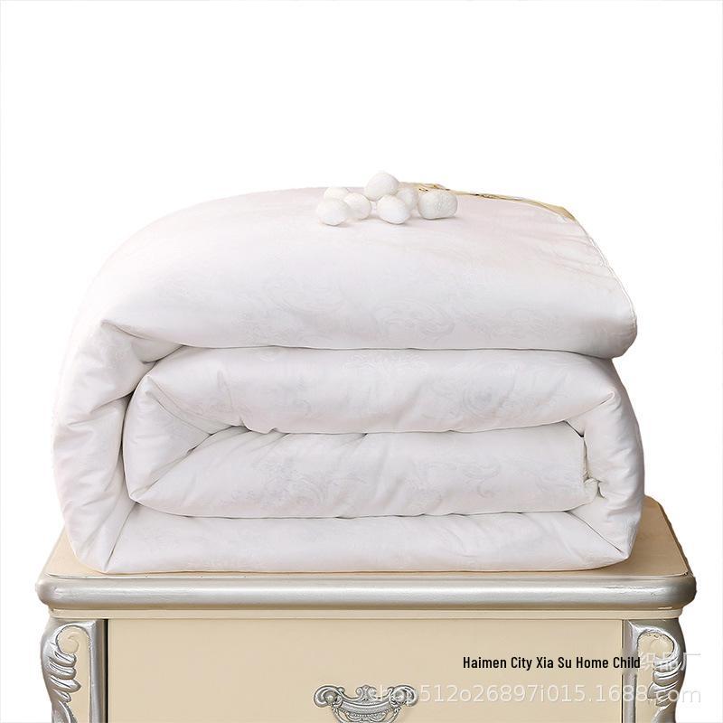 All-Season Cotton Silk Comforter: Summer, Spring, Autumn & Winter Gift Quilt