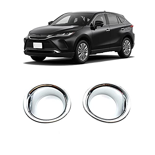 

Toyota New Harrier 80 Series Exclusive Front Fog Ring Garnish Chrome Plated HARRIER June 2020 - Current Model Specially Designed Exterior Parts C