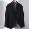 Spring and Autumn Light Luxury Business Single West Middle-aged and Young People Solid Color Texture Suit Trendy Jacket