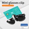 Car Styling Visor Glasses Storage Sunshade Fastener Clip Car Accessories For Porsche 911 718 Cayenne Cayman Macan Taycan Boxster